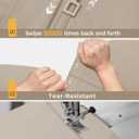 SaphiRose Women's Long Hooded Rain Jacket Outdoor Raincoat Windbreaker (Medium, Khaki)