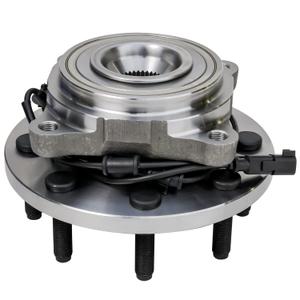 Detroit Axle - 4WD Front Wheel Bearing Hub for 2012 2013 Ram 2500 3500 [8-Lug] Driver or Passenger Side Wheel Hub Bearing Assembly Replacement
