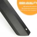 Front & Rear Fender Liner Fender Trim Extension Protector for Jeep Gladiator Mojave & Rubicon 4 Pcs