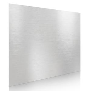 MorningRo 430 Stainless Steel Sheet Metal 18 x 24 Inches 24GA Metal Plates Panel #4 Brushed Finish Magnetic Mount Board Wall Food Truck Restaurant Kitchen Floor Trailer Garage Gym(1 Pack)