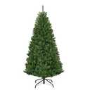4-ft Pre-lit Artificial Christmas Tree with Multicolor LED Lights