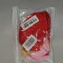 Womens Sexy Thongs Lace Panties Underwear Low Rise Plus Size Underpants Pack of 3, Ivory, Red, Pink (M)