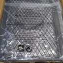 Huuger 39.4 Inch Bakers Rack with Power Outlets, Kitchen Microwave Stand with Storage, Coffee Bar with 4 Hooks, 3-Level Height Open Shelves, Rustic Brown