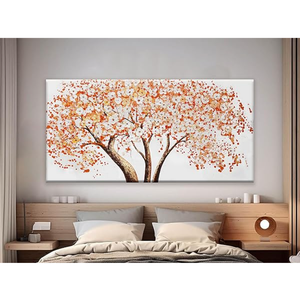 Canvas Wall Art Decor Large Tree of Life Wall Art Decorations Wall Pictures For Living Room Canvas Art Wall Decor Oversized Colorful Wall Art Prints Artwork for Walls Bedroom Home Wall Decor 29" x 58"