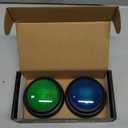 2-Pack Buzzers for Trivia Games, Answer Buzzers for Classroom, Family Feud Jeopardy Buzzer, Game Buzzers with Lights and Sound for Classroom, Game Show Buzzer Buttons