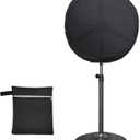 VEGARD Industrial Fan Cover, Outdoor Fan Cover, Heavy Duty Waterproof&Dustproof Cover for 24" Wall Mount Fan, Pedestal Fan and Outdoor Fans,Suitable for indoor and outdoor