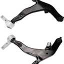 Front Lower Control Arm FITS for Nissan Murano 2003-2007, K620558 K620559 Front Lower Control Arm and Ball Joint Assembly Driver and Passenger Side- 2pc Set