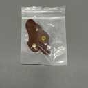Joez Wonderful Leather Snap Buckles Closure, Sew On Leather Snap Button Purse Closure Fasteners for Purse Wallet Bags