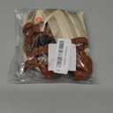 Anti-Dirt Pants for Small Dogs, Waterproof Dog Pants Dust Free Full-Leg Protective Dog Suspender Rain Boots Leggings Anti-Slip Paw Protector Shoes for 6-11lbs Pets Outdoor Hiking Walking (Striped)