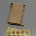 50pcs Paper Bread Bags Self Sealing Strip Storage for Homemade Bakery Loaf