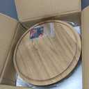 Acacia Wood Cake Stand with Dome Lid, Footed Wooden Cake Display Plate with Clear Acrylic Cover, Perfect for Birthday Parties, Weddings, Dessert Table & Home Kitchen Decor