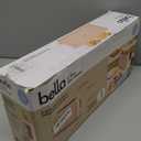 bella 2 Slice Slim Toaster, Fits-anywhere Kitchenware, 6 Setting Shade Control with Reheat & Cancel Buttons, Fits sourdough, 10 Long Slot, Anti Jam & Auto Shutoff, 900 Watt, Blossom