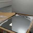 Fabuday Big Arch Mirror for Bathroom 30x40 - Large Black Arched Wall Mirror for Over Sink, Wide Metal Frame Vanity Mirros for Bedroom, Living Room, Dresser, Entryway Decor