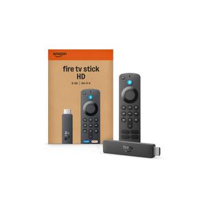 Amazon Fire TV Stick HD (newest model), free & live TV, Alexa Voice Remote, powered by the TV, effortless setup, find shows faster with Alexa+
