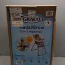 Graco Made2Grow 5-in-1 Convertible Highchair Adjustable Baby to Toddler Seat Hudson