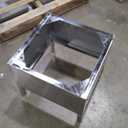 Vevor Commercial Electric Meat Bandsaw, 2200W Stainless Steel Bone Sawing Machine, 18.5" x 20.9" Workbench, 0-180mm Cutting Thickness, Frozen Meat Cutter with 6 Blades for Rib, Pork, Beef