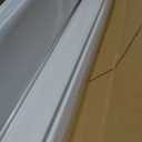 KUZRZNH Double Row Ceiling Curtain Track System, White, 7.9ft (2.4m)