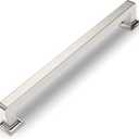 Amerdeco 10 Pack Brushed Satin Nickel Cabinet Pulls 10 Inch(256MM) Hole Centers Kitchen Cabinet Handles Cabinet Hardware Kitchen Handles for Cabinets Cupboard Handles Drawer Pulls ZH0019