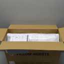 puredown Euro Pillow Inserts 24 x 24 (Pack of 2, White), Feather Down Pillow Stuffer, White Throw Pillows for Bed, Couch, and Cushion