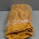 Bedsure Duvet Cover Queen Size - Soft Double Brushed Bedding Set for Kids & Adults, Zipper Closure, 3 Pieces, Includes 1 Duvet Cover (90"x90") & 2 Pillow Shams, NO Comforter, Golden Yellow