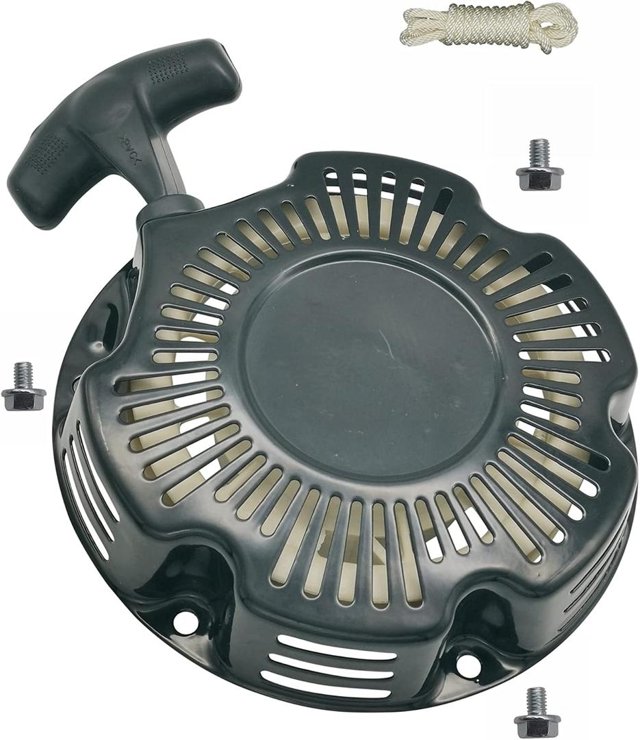 YAMAKATO 100cc 79cc 99cc Pull Start Recoil Starter Assembly for Coleman CC100X CT100u Champion Predator 68124 69733 Pacific hydrostar w/Pull Rope Cord