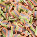 Herby Sour Rainbow Mini Belts, Burst of Flavor, GMO Free, Vegan & Halal Sour Mini Belts Gummy Candy, 2.2 Pound, Best Buy 05.08.2026