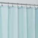 ALYVIA SPRING Extra Long Fabric Shower Curtain Liner Waterproof - 72" x 84", Soft & Lightweight XL Shower Curtain with 3 Magnets, Machine Washable - 72x84, Blue (72"W x 84"L (Pack of 1))