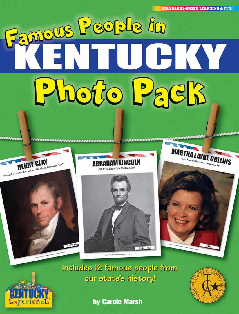 Famous People from Kentucky Photo Pack (Kentucky Experience)