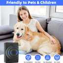 2026 Upgraded Bat Fortress Mini Repeller Indoor Deterrent Adjustable Ultrasonic Bat Repellent Devices Outdoor Battery Operated Bat Repeller, Friendly to Human & Pet (2Pack)