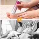 Electric Foot Callus Remover,Foot Scrubber & Callus Remover for Feet Foot Spa Pedicure Tool with 60 Grinding Discs Professional Electric Foot File Ideal (Light Pink)