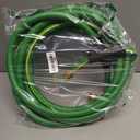 HQMPC Garden Hose Garden Water Hose 5/8"ID 30 ft Durable PVC Non Kinking Heavy Water Hose with Brass Hose Fittings (5/8"IDx30'(30 FEET))