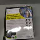 Meadowlark Dog Car Seat Cover with Mesh Window, Heavy-Duty Pet Seat Cover for Back Seat, Extra Padded Non-Slip Dog Hammock, Water-Resistant Back Seat Protector for Cars Trucks and SUVs (54" W x 58" L)