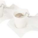 Villeroy & Boch NewWave Caffe 6-Piece Espresso Set, Set for 2, Premium Porcelain, Made in Germany