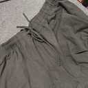 Women's Wide Leg Linen Pants High Waisted Flowy Palazzo Pants Lounge Loose Casual Work Pants Trousers Pockets (XL)