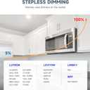 ECOELER 8 inch Oil Rubbed Bronze Flush Mount Ceiling Light Fixture, Round Aluminum Trim, 30W 3000K Warm White 2000Lm, Dimmable Ultra-Thin LED Disc Light, ETL&FCC Listed