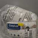 CozyLux Twin XL Comforter Set Beige - 5 Pieces Complete Bedding Set