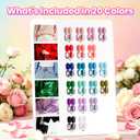 Beetles Fall Gel Polish Set, Daily Pop Collection, 20 Colors Gel Polish Kit | Base Coat Glossy Glitter Top Coat and Magnet, Cat Eye Effect, Soak Off UV LED Gel Polish for DIY Nail Art Manicure