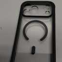 Miracase for iPhone 17 Pro Max Case 6.9" Full-Body Phone Case with Built-in Glass Screen Protector& Full Camera Protector, Camera Control [Magnetic with MagSafe] Drop Proof 17 ProMax Cover, Black