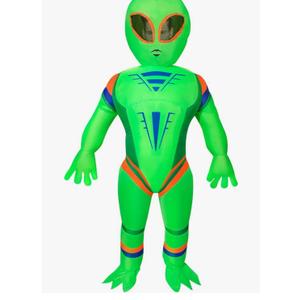 Inflatable Costume Alien Halloween Inflatable Costumes for Teen Alien Kidnapping Inflatable Costumes,Funny Halloween (Alien Warrior)