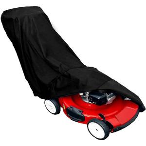 Thten Lawn Mower Cover,Waterproof Heavy Duty Push Mower Covers,Dust UV Protection,Secure Draw String and Large Size for Universal Fit with Drawstring & Storage Bag,Oxford 600D