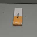 Asvine V126 Vacuum Filling Fountain Pen Blue Swirl Acrylic, Medium Nib Large-Capacity with Gift Case