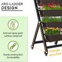 G TALECO GEAR 5-Tier Vertical Garden Planter, 4.4Ft Vertical Raised Garden Bed Planter Box with 5 Container Boxes, Grow Your Herb Vegetables Flowers Indoor and Outdoor (5-Tier), Regular