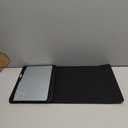 Lenovo Folio Keyboard for Idea Tab, Protective Tablet Keyboard Case with Built in Stand & Pen Holder, Pogo Pin Connection, PU Leather Cover, Luna Grey