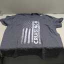 Cruise Ship Captain American Flag Cruising T-Shirt 2XL