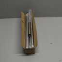 AmazerBath Nickel Spring Tension Shower Curtain Rod 31-75 Inches, 1 Inch Diameter Heavy Duty Tension Rod Rust Proof Bathroom Curtain Rod, Adjustable No Drill Easy Segmented Installation