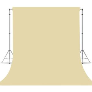 Tan Photography Backdrop for Photoshoot, Fabric 6x9ft | Versatile Studio Photo Backgrounds, Non Reflective, Easy to Use, for Portraits, Product, Party, Video Creation