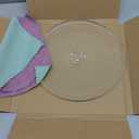 12" Microwave Plate Replacement Glass Turntable | Fits GE, Panasonic, LG, Whirlpool, Maytag, Cuisinart & More