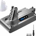 Premium Replacement for Dyson V10 Battery SV12 Compatible with V10 Cyclone Animal Absolute 242151 Fluffy Motorhead Total Clean Vacuum Cleaner (Not Fit SV10)