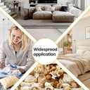 36 Inch Wide x 5 Yards Upholstery Batting, Polyester Wadding Fabric, Upholstery Batting for Cushions & DIY Upholstery Projects