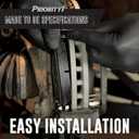 Bendix Priority1 CFC1432 Ceramic Front Brake Pads for Hyundai Azera 2017-2012,Creta 2020-2018,Santa Fe 2012-2010,Santa Fe Sport 2018-2013,Santa Fe XL 2014-2013,Kia Rondo 2017-2014,Sorento 2020-2011